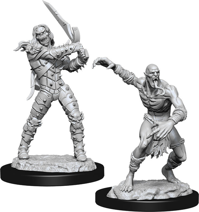 Unleash W11 Wight & Ghast Miniatures for Dungeons & Dragons Fans