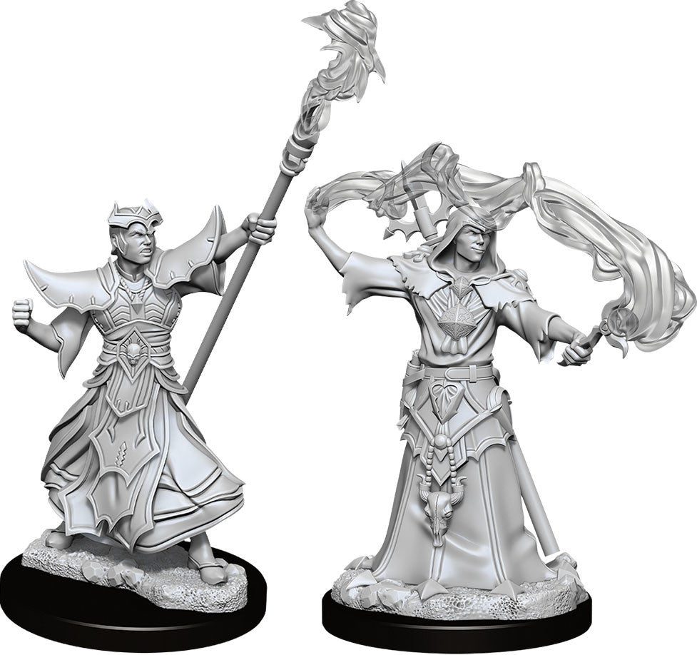 Unleash Magic with W11 Male Human Sorcerer Miniature - Pathfinder Deep Cuts