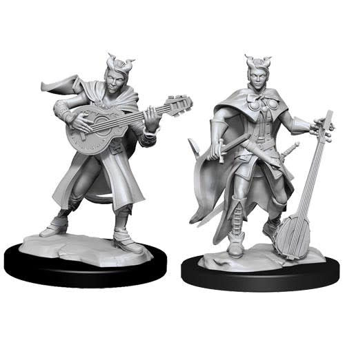 Unleash Elegance: Tiefling Bard Female Miniature - Wave 14 D&D Nolzur's