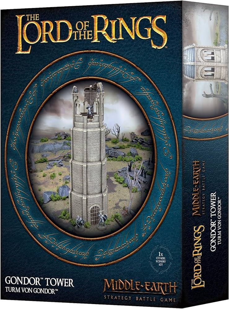Unleash Gondor's Power: Middle-Earth SBG Tower of Valor Exclusive