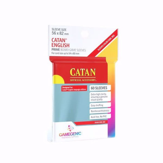 Enhance Your Catan Experience with PRIME Sleeves: 56 x 82 mm - Protect & Play in Style