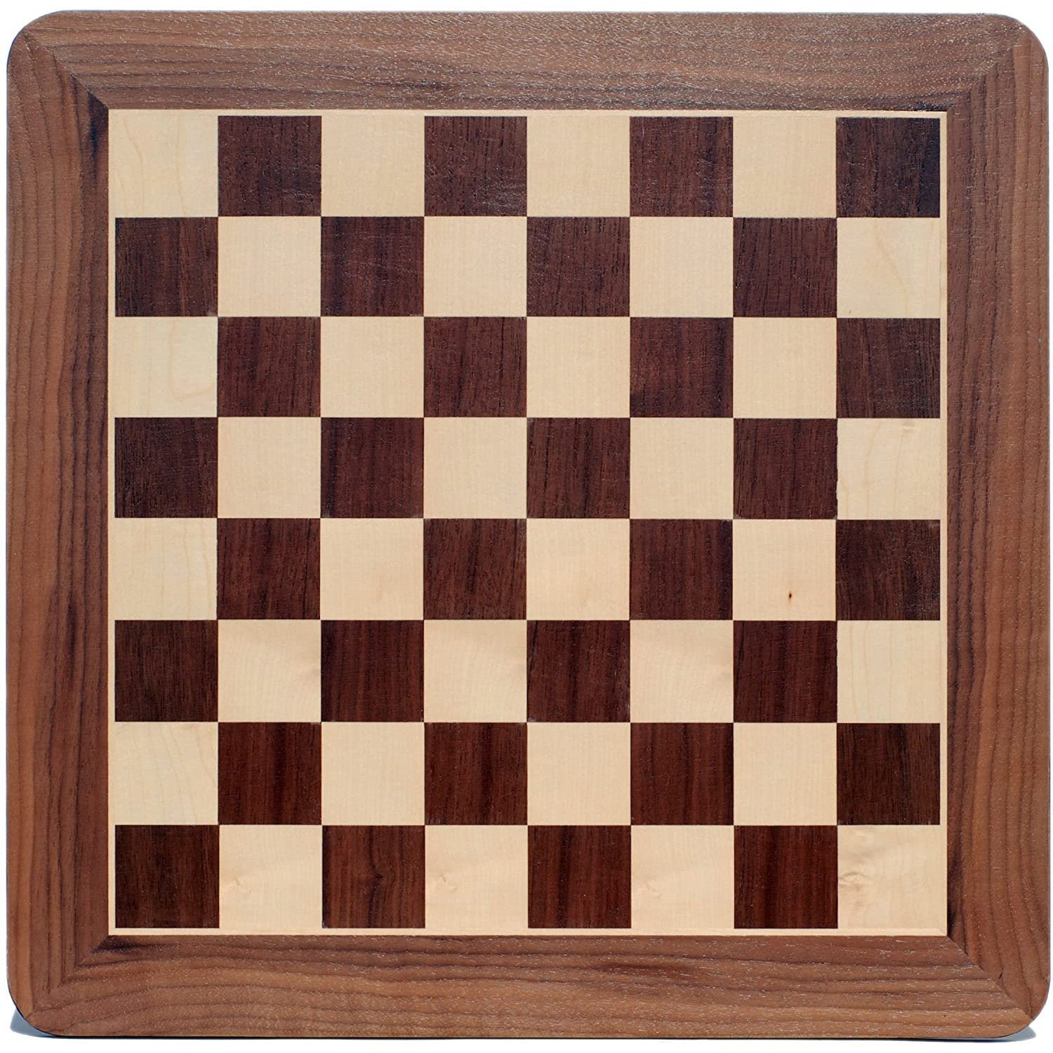 Play in Style with our Exquisite 15 Walnut Chess Board - Limited Edition!