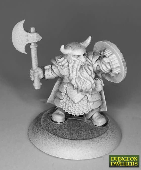 Legendary Dwarf Fighter Borin Ironbrow | Unleash Courage & Strength