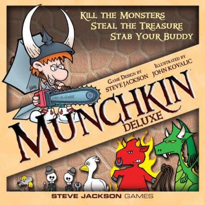 Unleash Epic Fun with Munchkin Deluxe - The Ultimate Adventure Game