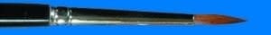 Enhance Your Artistry with Premium Standard Sable Brush #0 Round