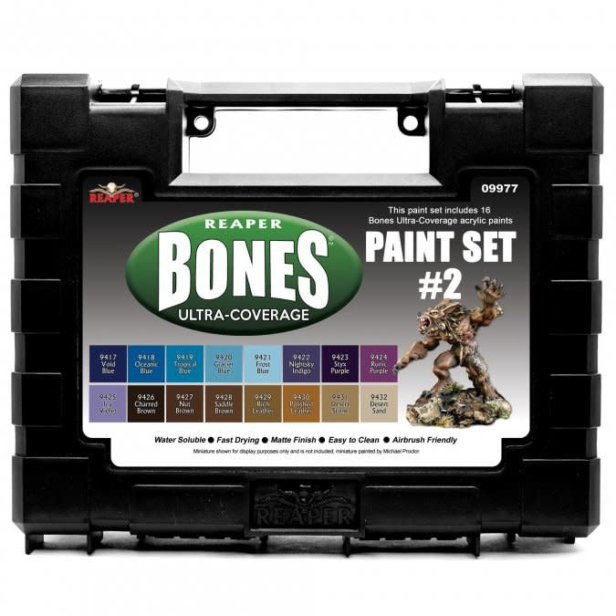 Unleash Creativity with MSP Bones Ultra-Coverage Paints: Set #2