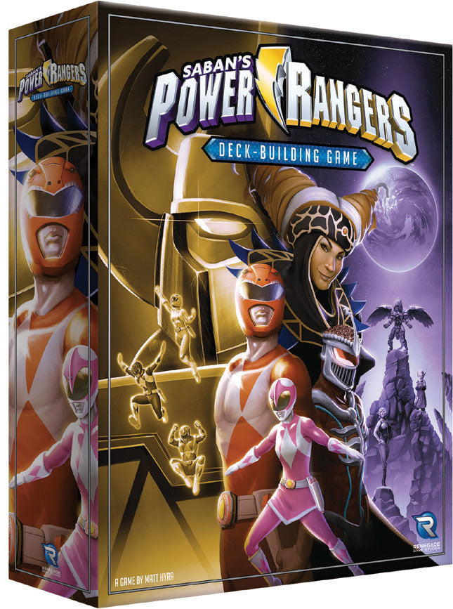 Unleash Power and Strategy with the Ultimate Power Rangers Deck-Building Game!