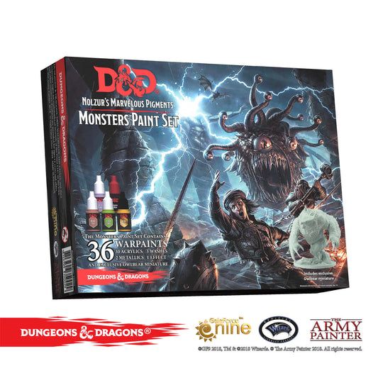 Unleash Your Creativity: D&D Nolzur`s Monster Paint Set