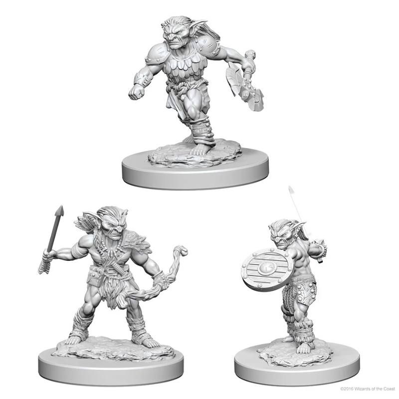 Unleash Adventure with Dungeons & Dragons W1 Goblins Miniatures