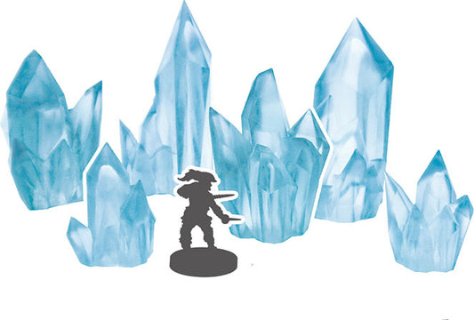Unleash Magical Wonder with Monster Scenery: Ice Crystals