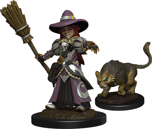 WizKids Wardlings: W03 Enchanting Girl Witch & Magical Witch`s Cat