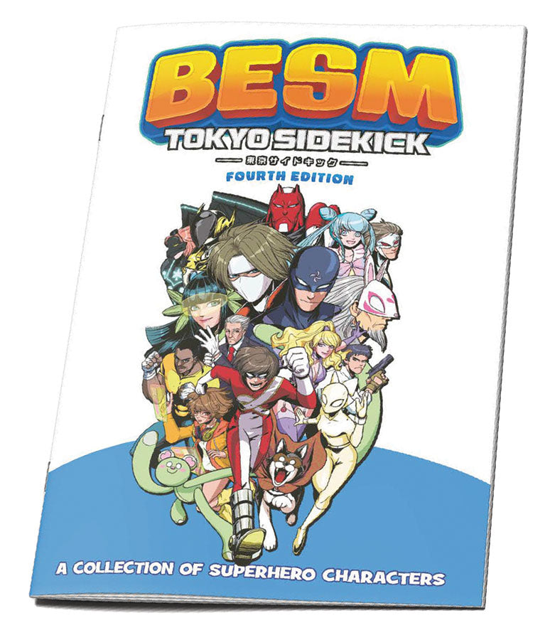 BESM RPG 4th Edition Tokyo Sidekick Supplement: Unleash Your Inner Hero