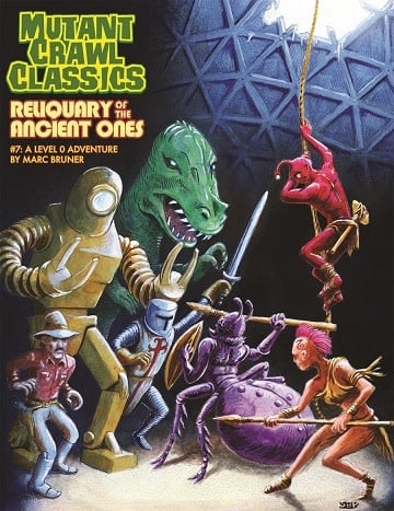 Unveil the Unique Mysteries in Mutant Crawl Classics 7: Reliquary of the Ancient Ones