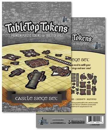 Enhance Your Battle Scenes with Tabletop Tokens: Castle Siege Set