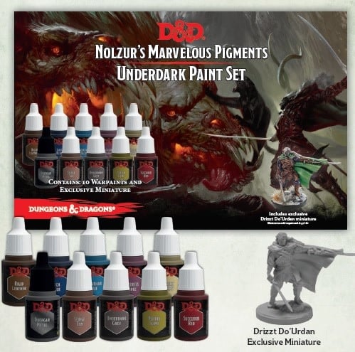 Unleash Creativity with Nolzur`s Marvelous Pigments: Underdark Paint Set