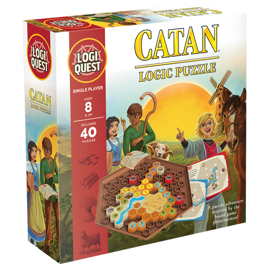 Unleash Your Strategic Skills with CATAN Logic Puzzle - Challenge Your Mind Today!