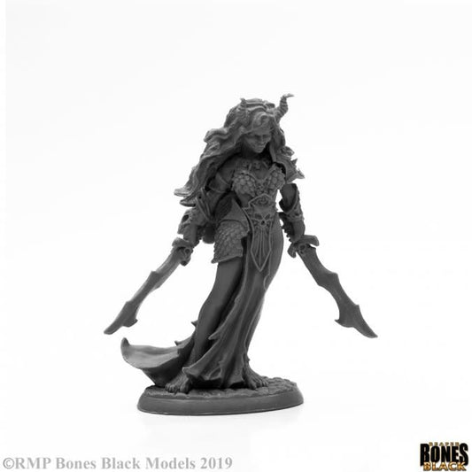 Unleash Magic with Bones Black: Ziba, Female Efreeti - Summon Your Adventure!