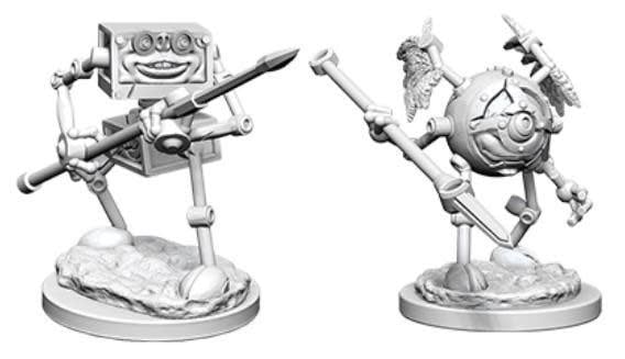 Unpainted Miniatures: W06 Monodrone & Duodrone for Dungeons & Dragons