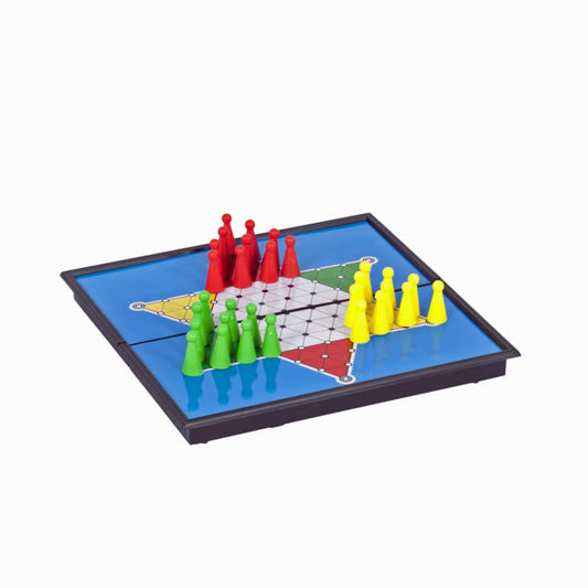 Premium Magnetic Chinese Checkers - 10 inch: Engage in Timeless Fun