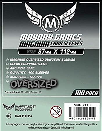 Premium Silver 87x112 Oversized Magnum Sleeves (100) - Shop Now for Ultimate Protection