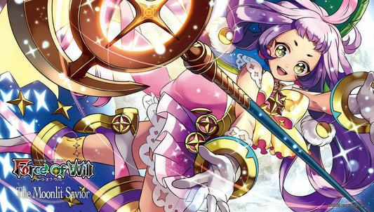 FOW: LE Moonlit Savior Playmat - Unveil Divine Magic & Comfort