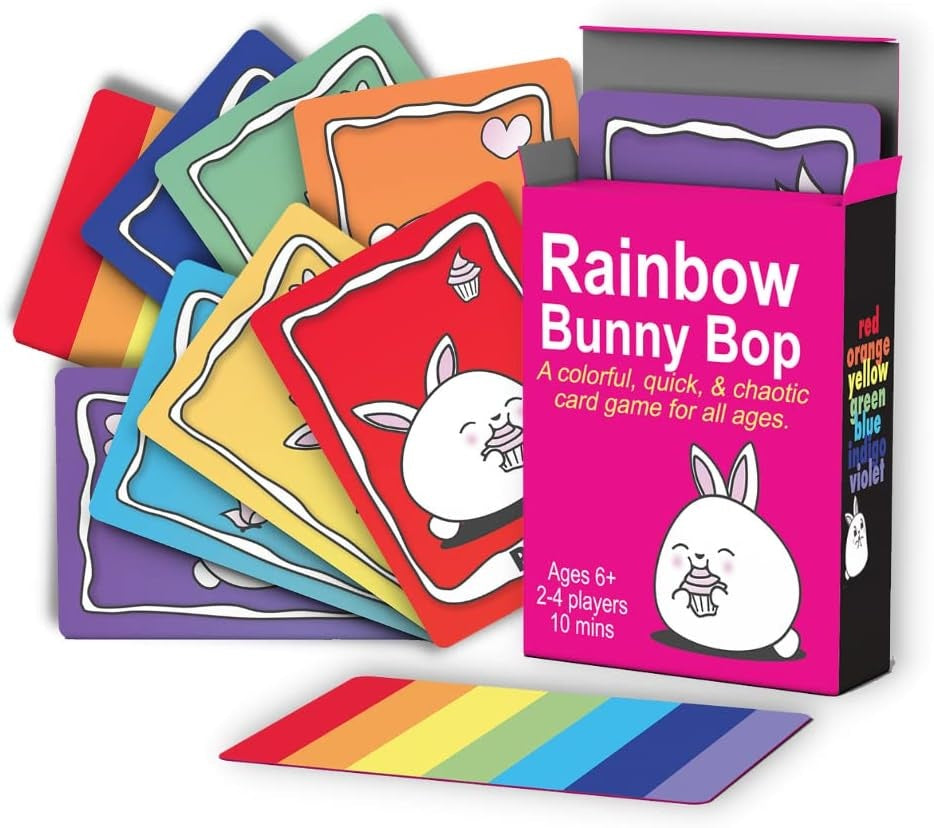 Hop into Fun with Rainbow Bunny Bop: Playful Adventures Await