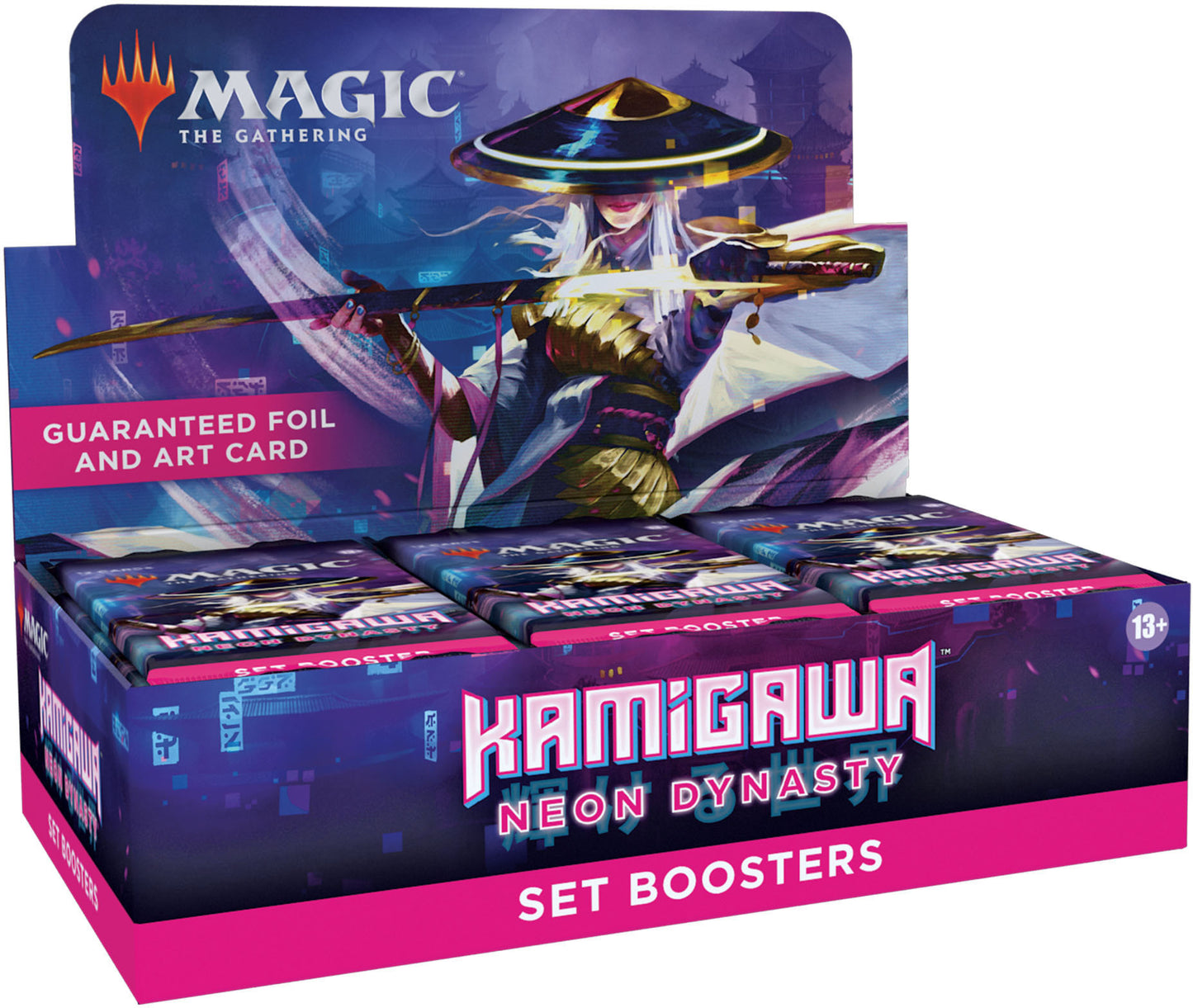 Unleash Mystery and Power with KAMIGAWA NEON DYNASTY SET Booster Pack!