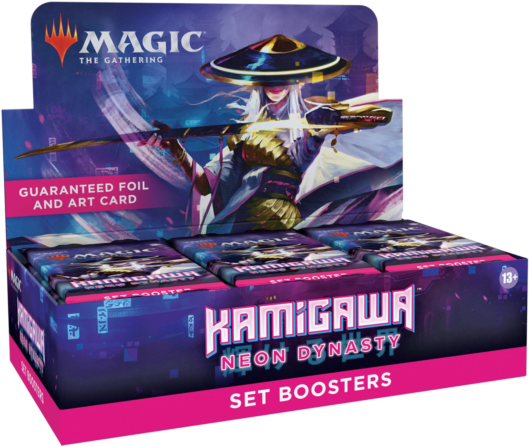 Unleash Mystery and Power with KAMIGAWA NEON DYNASTY SET Booster Pack!