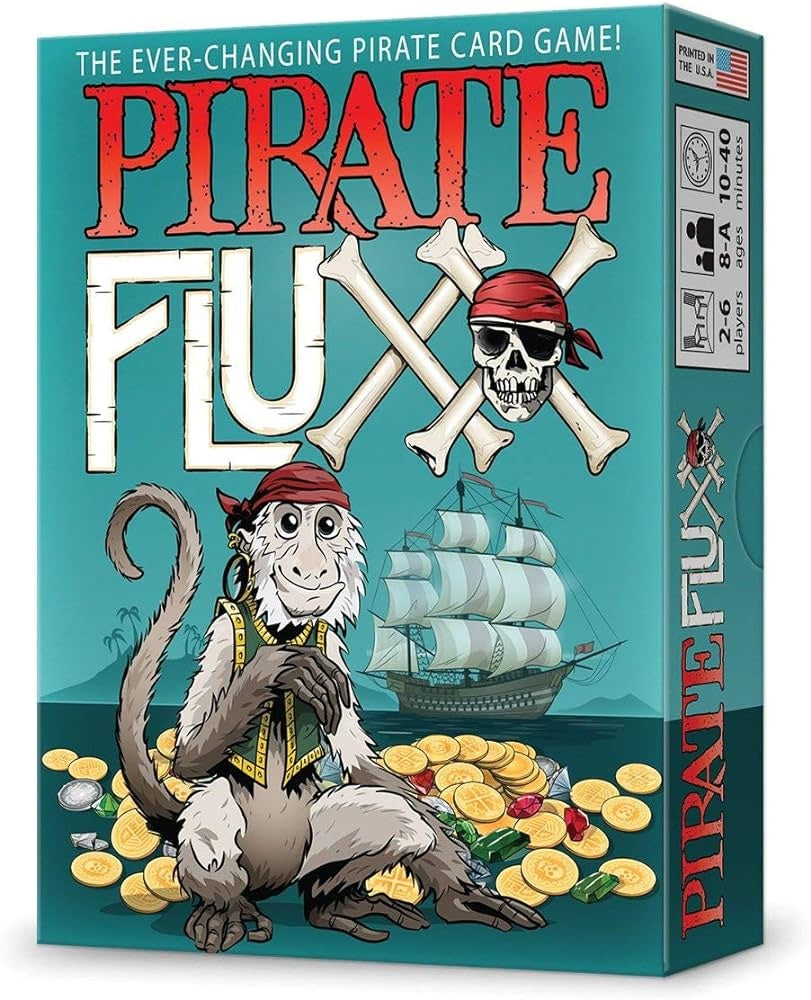 Set Sail for Adventure with Pirate Fluxx - Play Now!