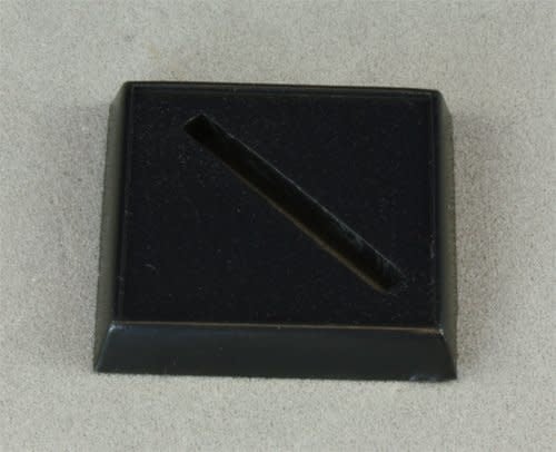 1 Inch Square Plastic Base | Universal Slot (20): Secure Your Tabletop Adventures