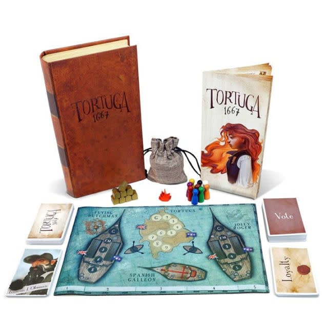 Tortuga 1667: Embark on a Pirate Adventure | Strategy Board Game Fun