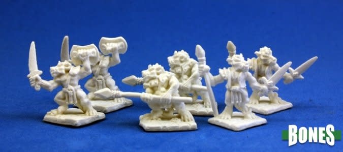 Bloodscale Kobolds (6) Miniatures - Unleash Adventure with Detailed Figures & Excitement