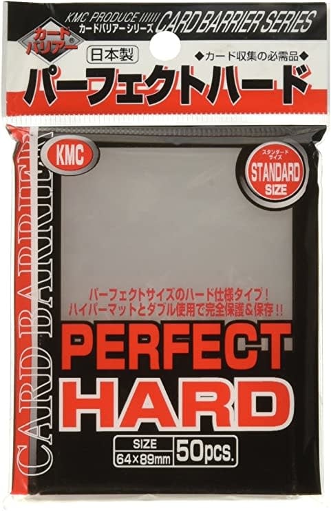 Sleeves: Premium Hard Clear 50-Pack - USA Made Quality for Ultimate Card Protection