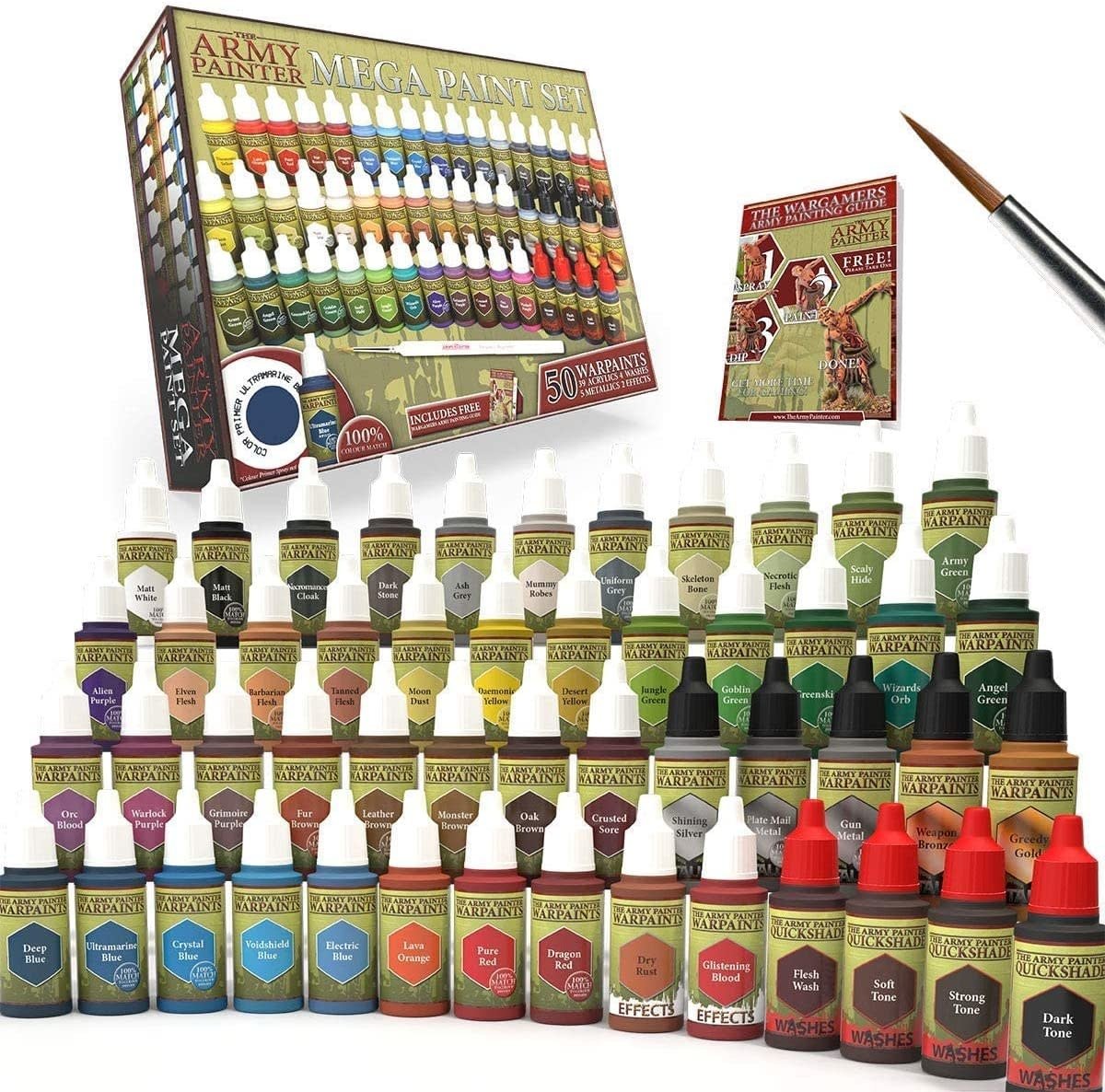 Unleash Your Creativity with Warpaints: Mega Paint Set - Transform Your Miniatures with Ease!