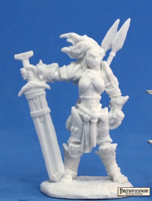 Unleash the Fierce: Bones Amiri, Iconic Barbarian Figurine