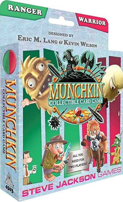 Unleash Adventure with Munchkin CCG Ranger/Warrior Starter - Dominate Battles Now