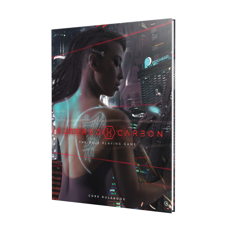 Unleash Cyberpunk Adventure with Altered Carbon Core Rulebook Hardcover