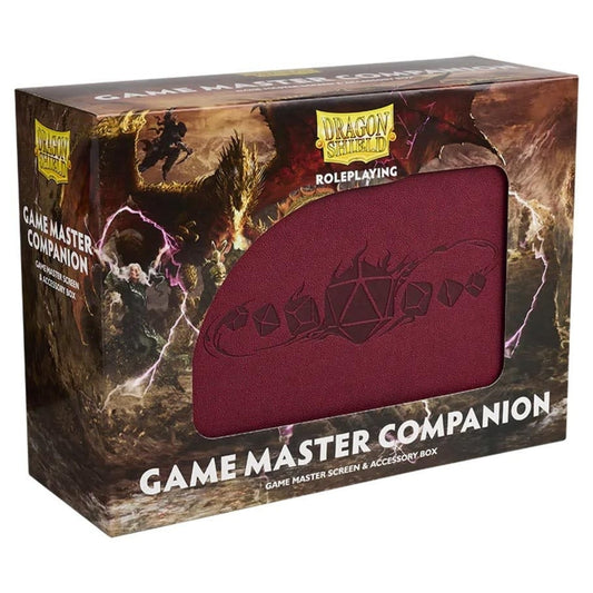 Unleash the Power: Dragon Shield Roleplaying Game Master Screen - Blood Red