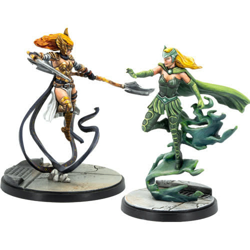 Unleash the Power: Marvel Crisis Protocol Angela & Enchantress - Dynamic Duo for Epic Battles