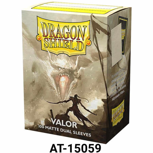 Enhance Your Game: Dragon Shield Sleeves Valor - Box of 100