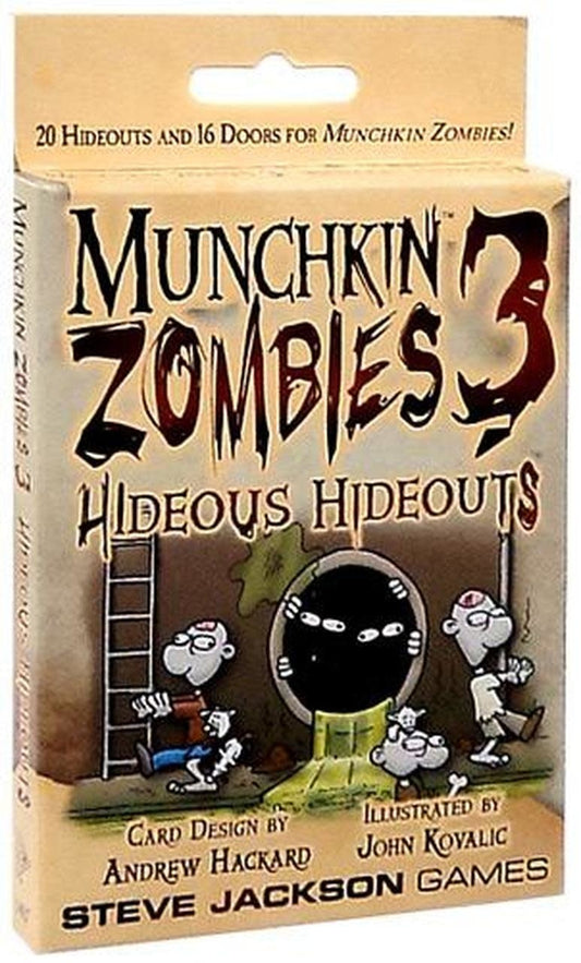 Explore Munchkin Zombies 3 - Unveil Hideous Hideouts for Thrilling Adventures