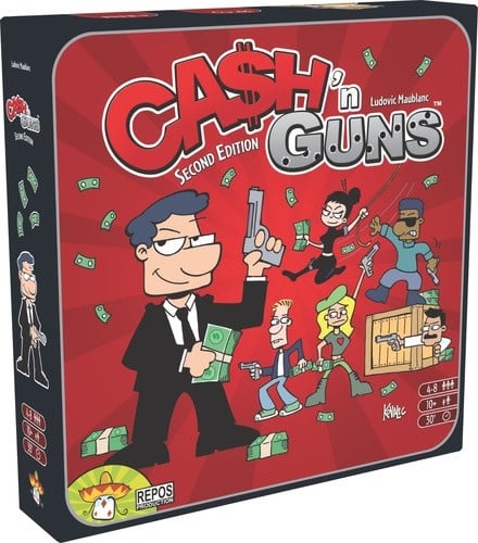 Unleash Thrilling Heists: Cash and Guns 2nd Edition - Fast-Paced Fun & Strategy