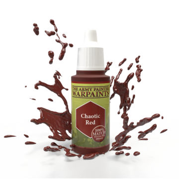 Vibrant Chaos: Warpaints Chaotic Red 18ml - Unleash Bold Creativity!