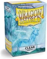 Enhance Your Game with Dragon Shields (100) Matte Clear - Shop Now!
