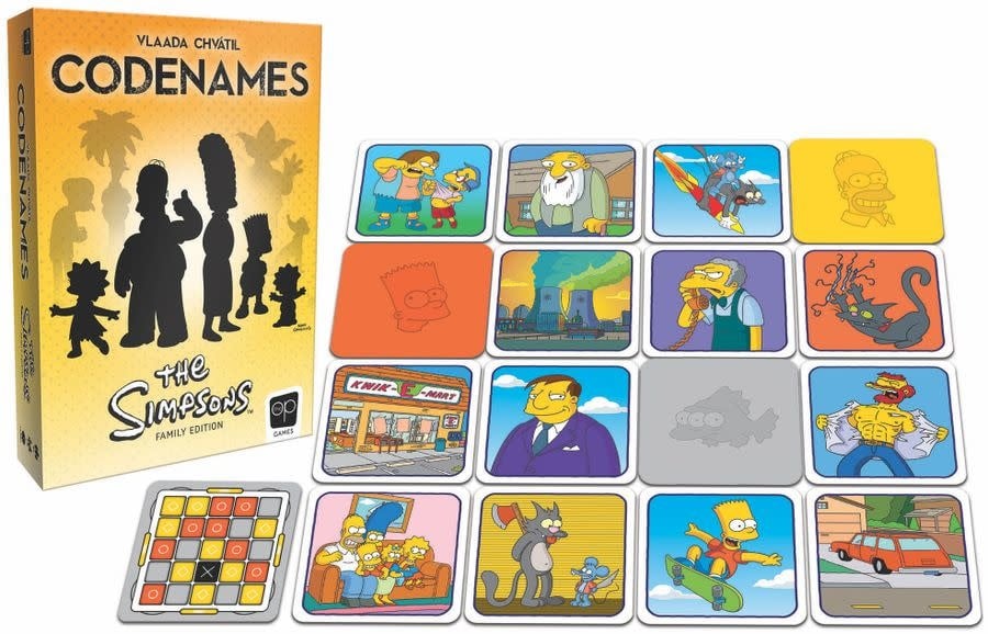 Codenames: Simpsons - Unleash the Ultimate Springfield Mystery Fun