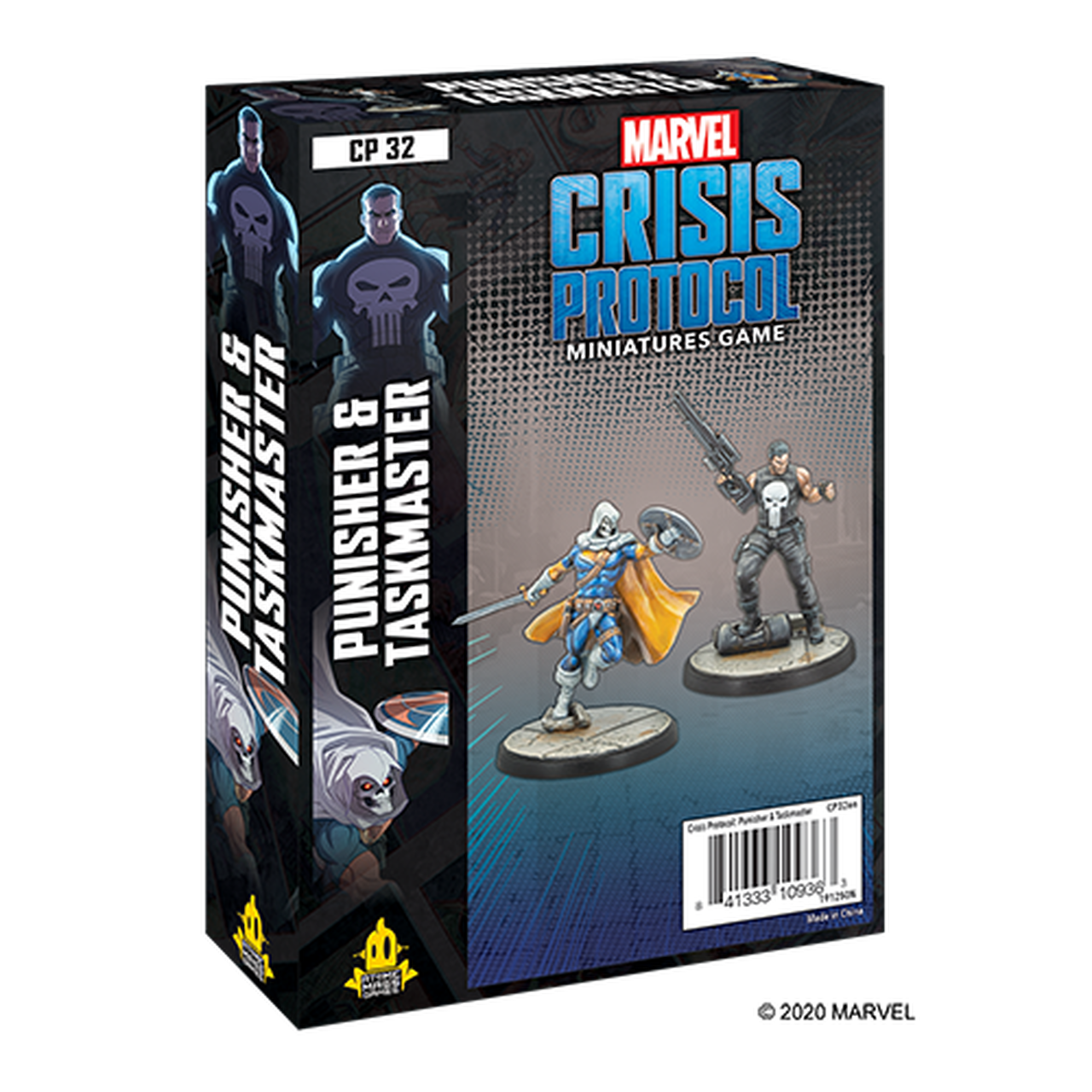 Unleash mayhem with Marvel Crisis Protocol: Punisher & Taskmaster - Dynamic Duo for strategic battles!