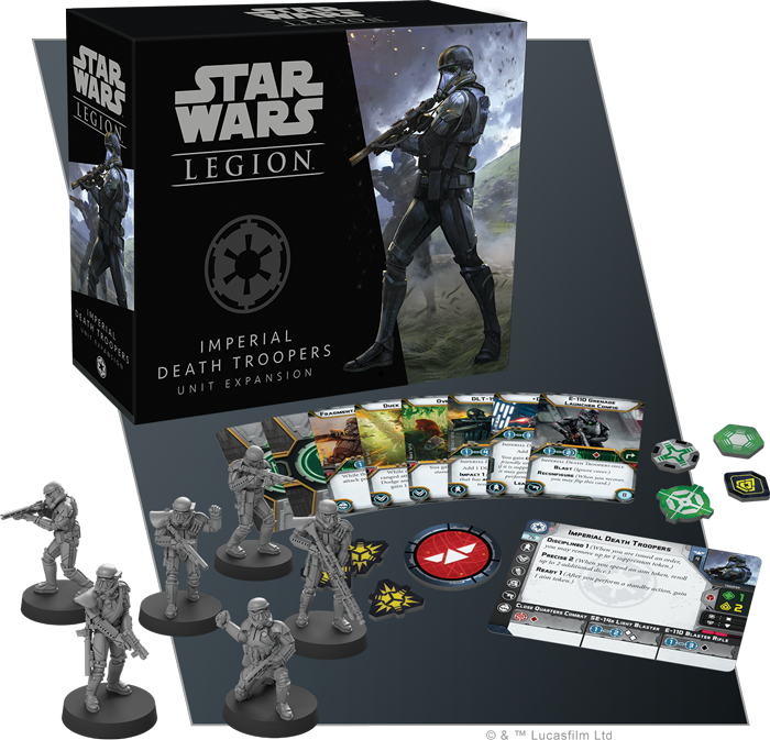 Unleash Elite Power with Star Wars Legion Imperial Death Troopers!