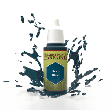 Elevate Your Miniatures with Warpaints Deep Blue 18ml - Dive into Vibrant Creations