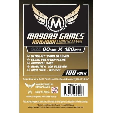 Enhance Your Game with MG Magnum Ultra-fit Sleeves (100) in Vibrant Orange!