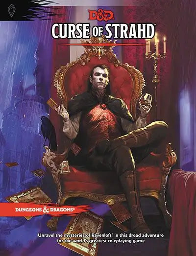 D&D RPG: Curse of Strahd Hard Cover